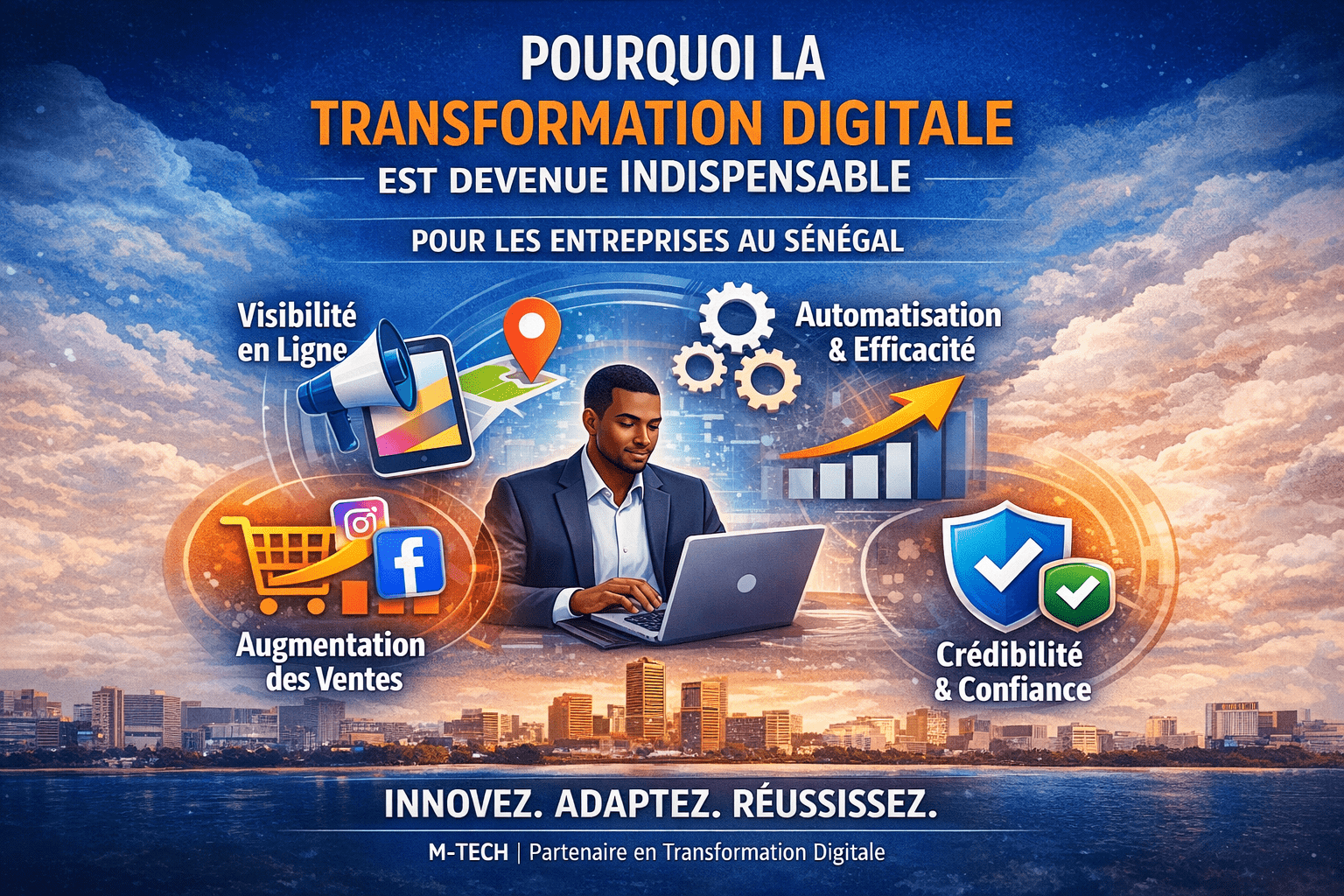 Pourquoi la transformation digitale est devenue indispensable pour les entreprises au Sénégal